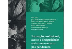 Capa do livro Formação Profissional: acesso e desigualdades sociais no contexto pós-pandêmico.